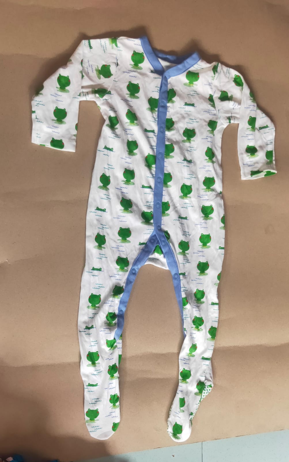 White green fog 🐸Baby high quality jumpsuit