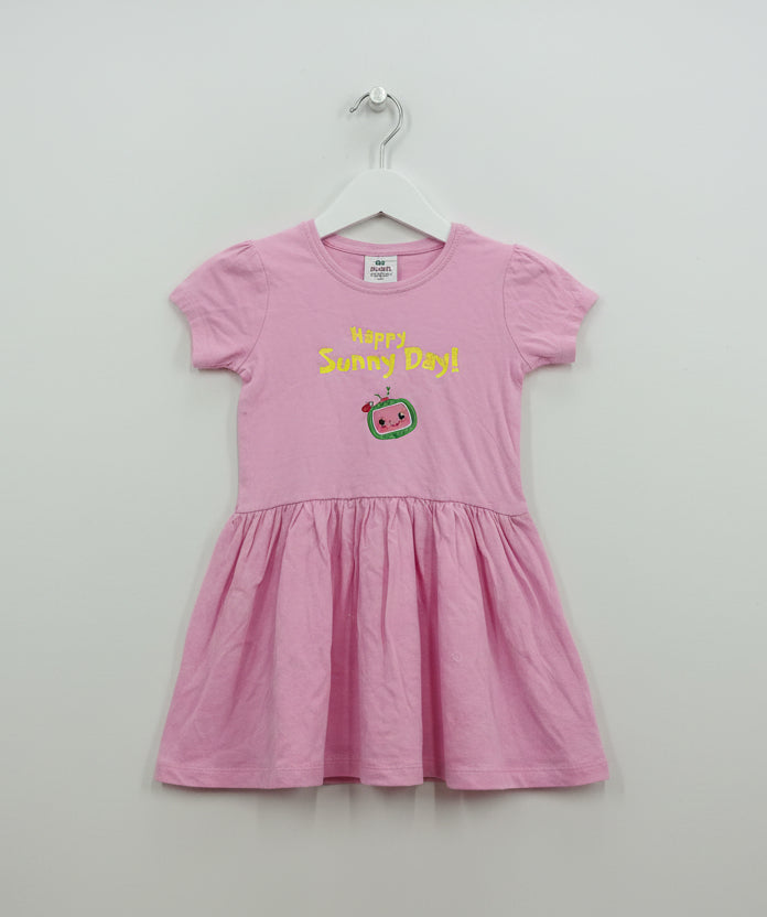 Pink  happy sunny !- frock