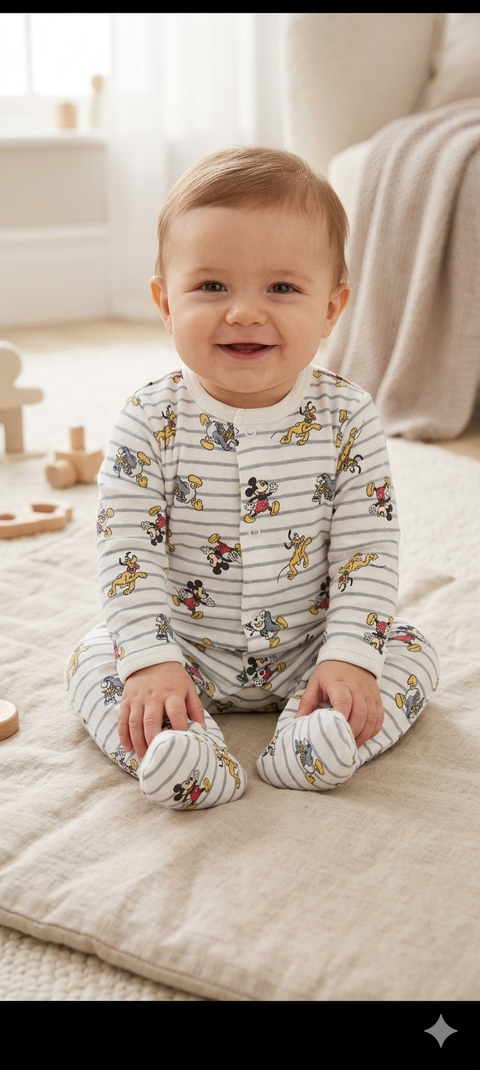 Mickey & donald duck -baby Jumpsuits