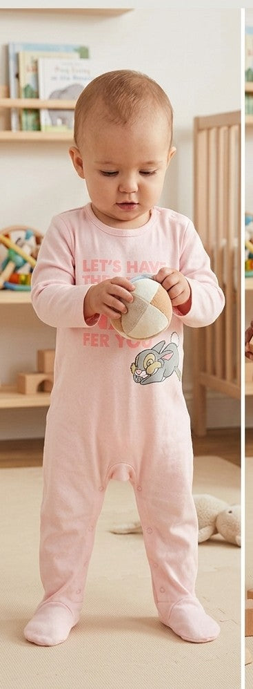 Pink nap -Baby High quality jumpsuit