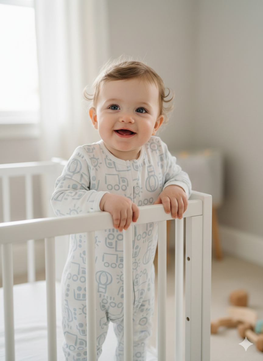 White -high Quality Baby Jumpsuit