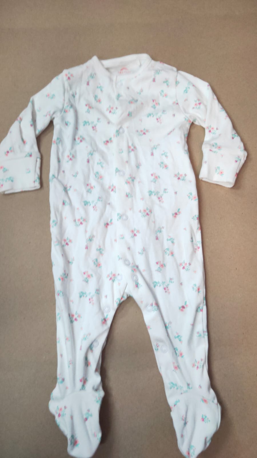 White floar flower 💐 with shoes Baby high quality jumpsuit