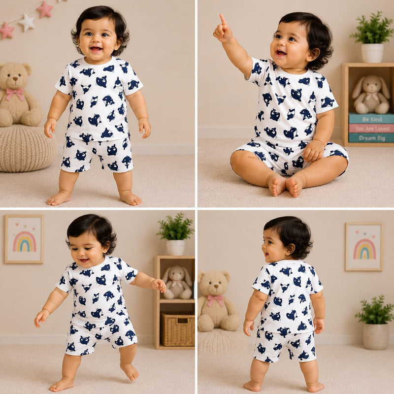 Dolphin - Baby Shorts Set