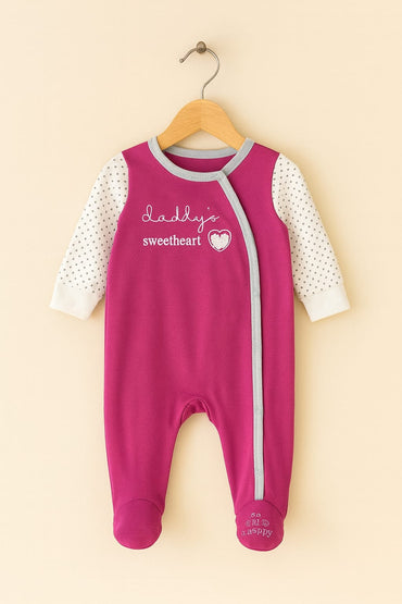 Daddy’s little sweetheart Baby Full Jumpsuits