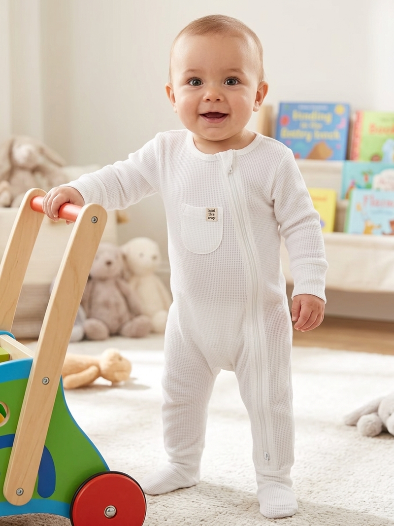 white (zipper) with shoes Baby high quality jumpsuits