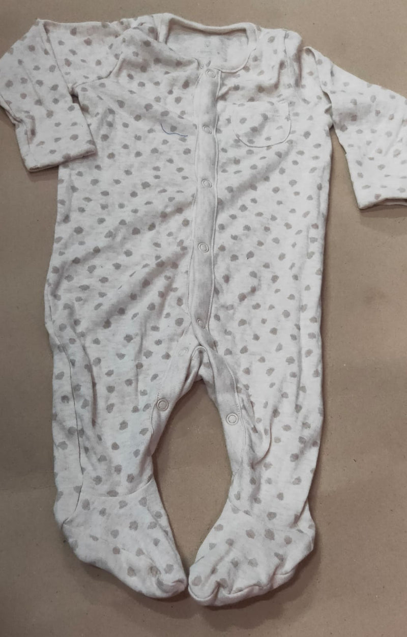 light white brown dout - with shoe baby high quality jumpsuit