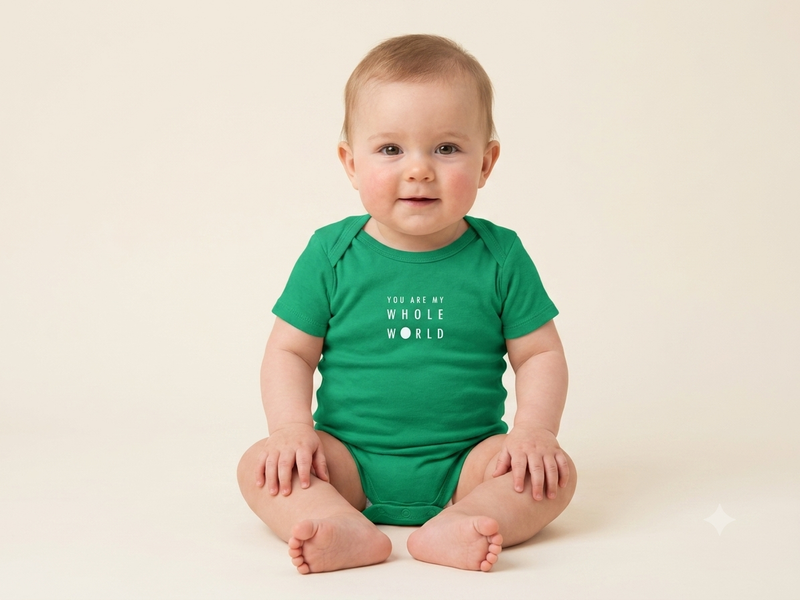 Green world Half sleeve Baby romber