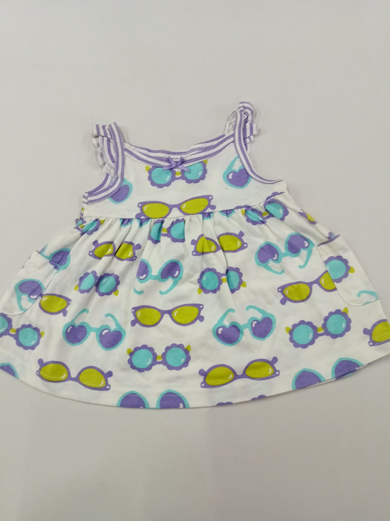 Cooling glass -Baby Sleeveless Frock