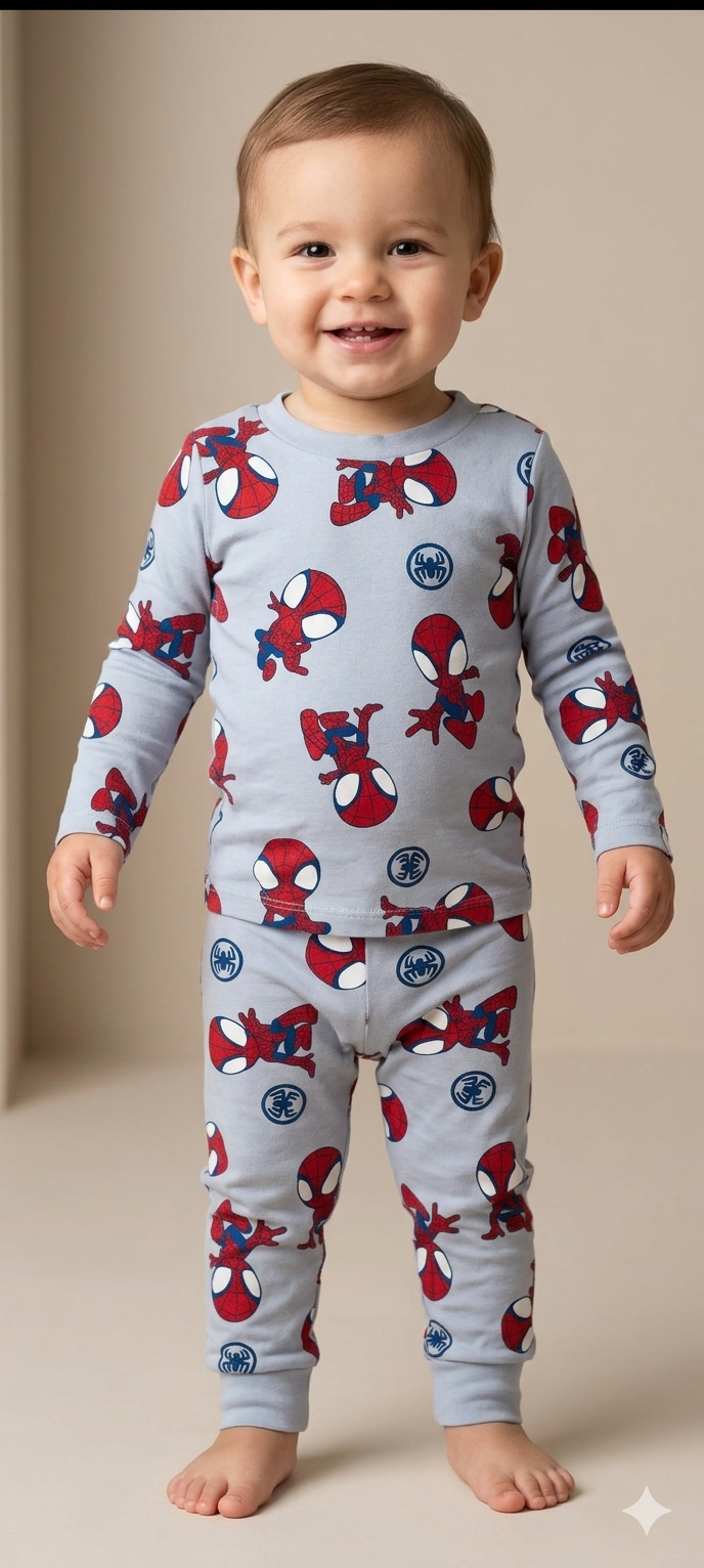 Spider man - full sleeve co ords set