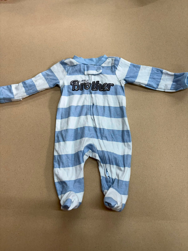 little brothers with shoe(zipper)-Baby full jumpsuit