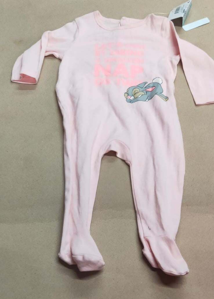 Pink nap -Baby High quality jumpsuit