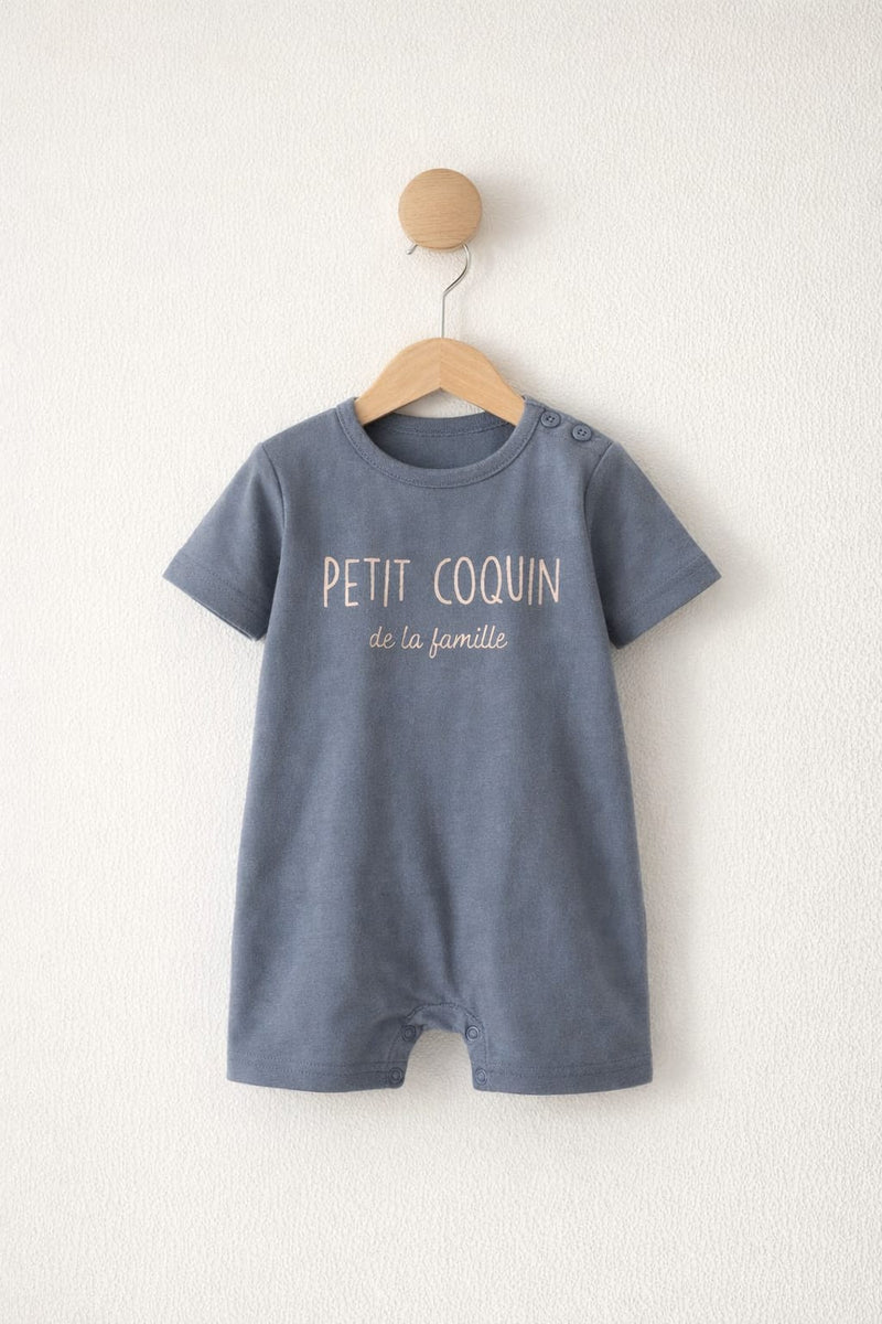 Blue -Baby Half Jumpsuits