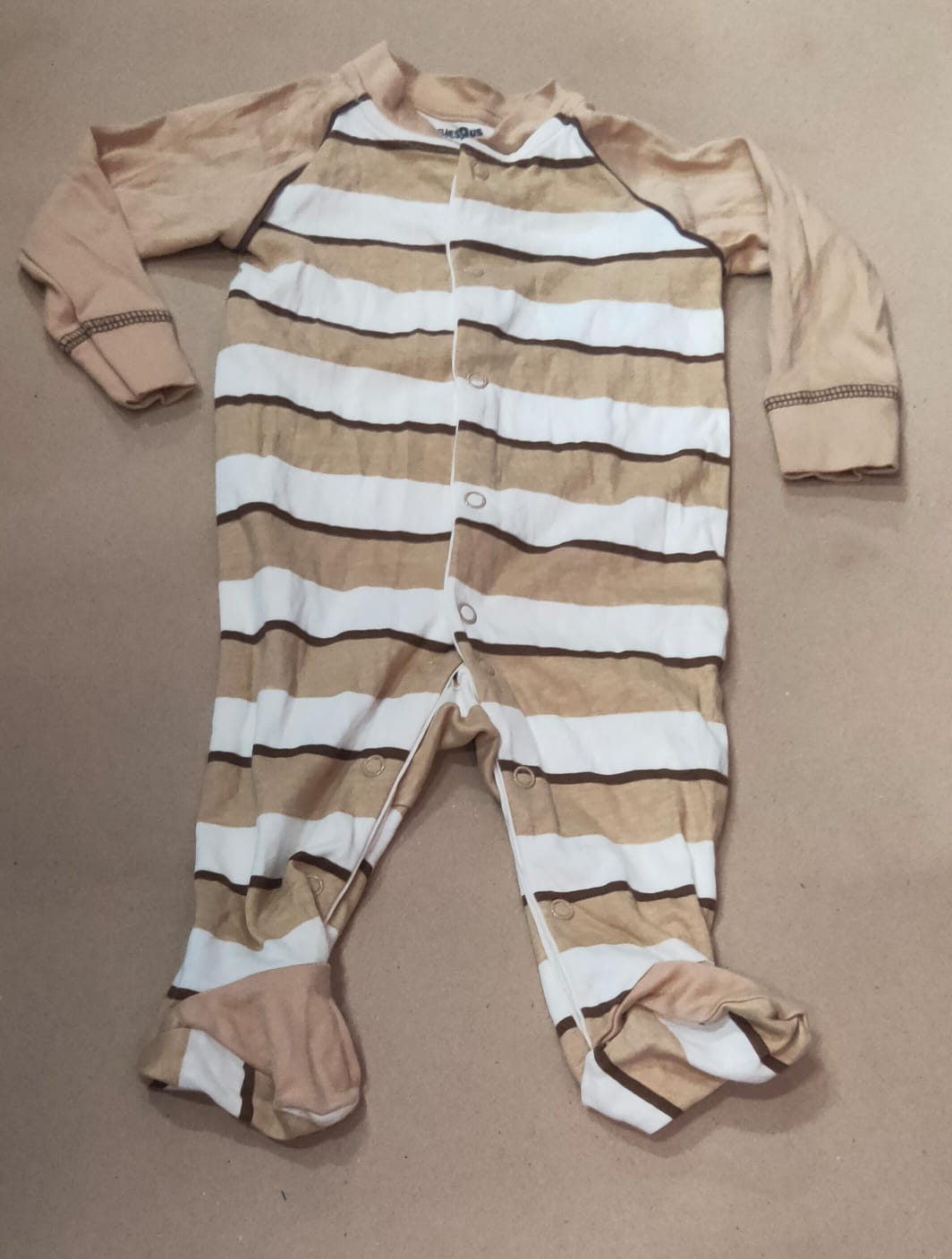 Coffe brown & white With shoes baby high quality jumpsuit