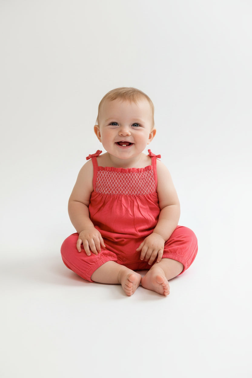 Red - Baby High Quality Jumpsuits