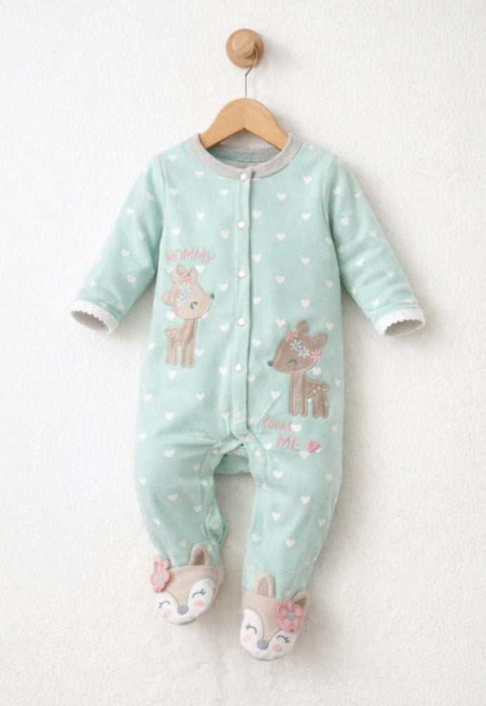 Green mommy-Jumpsuit