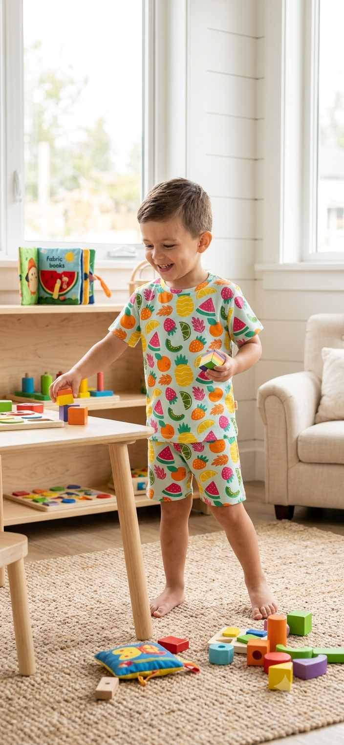 Fruits Co-ord Set premium quality