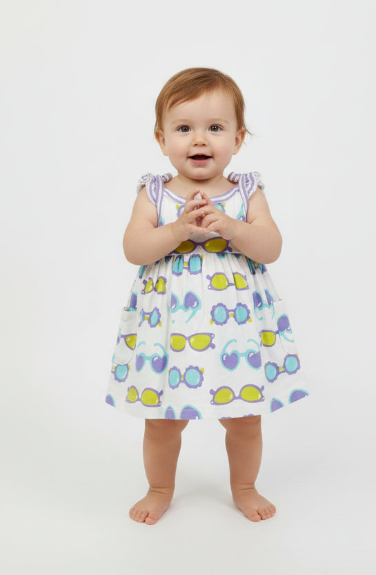 Cooling glass -Baby Sleeveless Frock