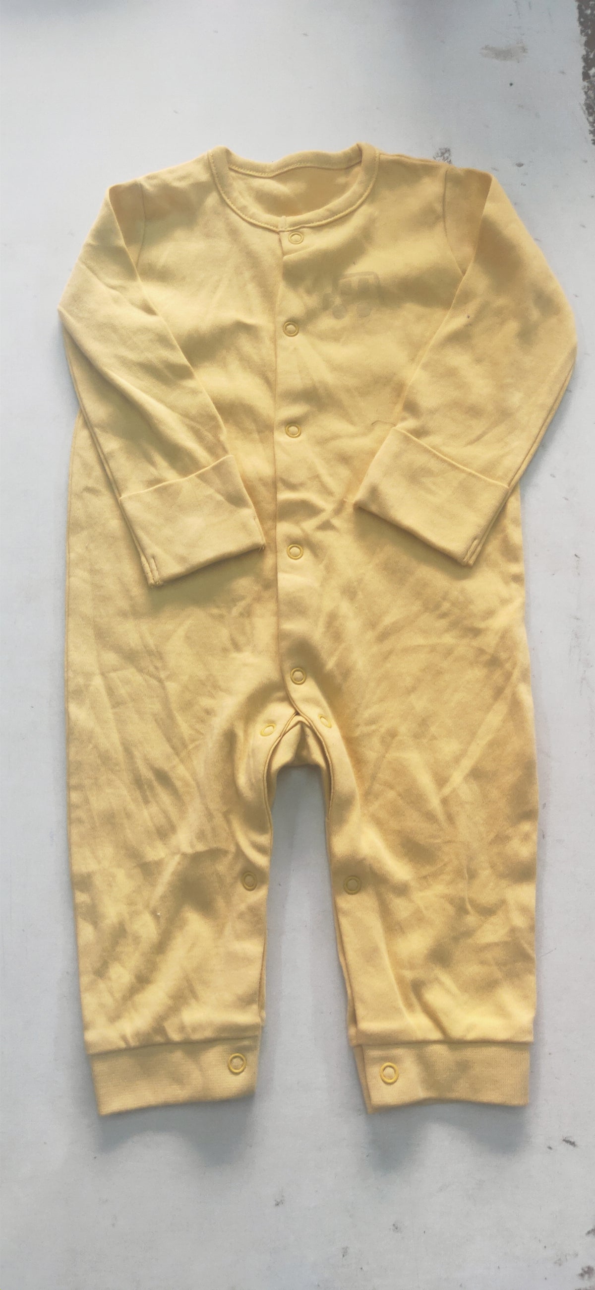 Yellow-Baby Jumpsuits