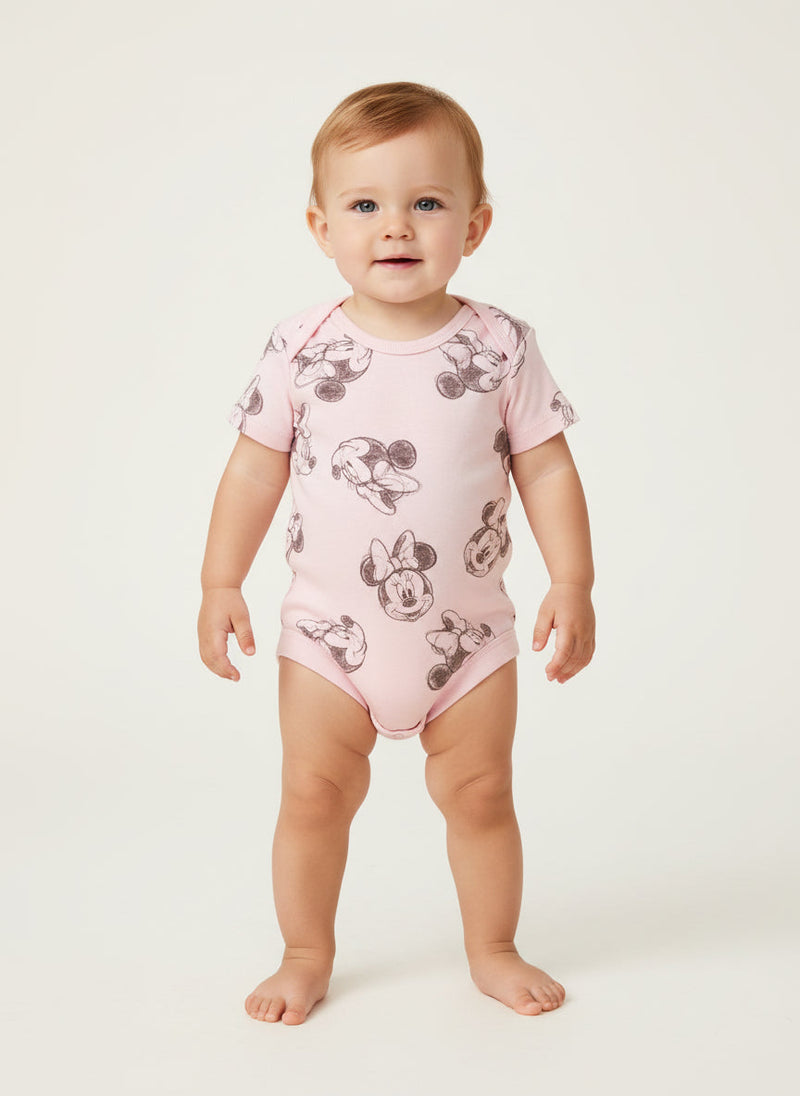 Light pink with Micky Romper