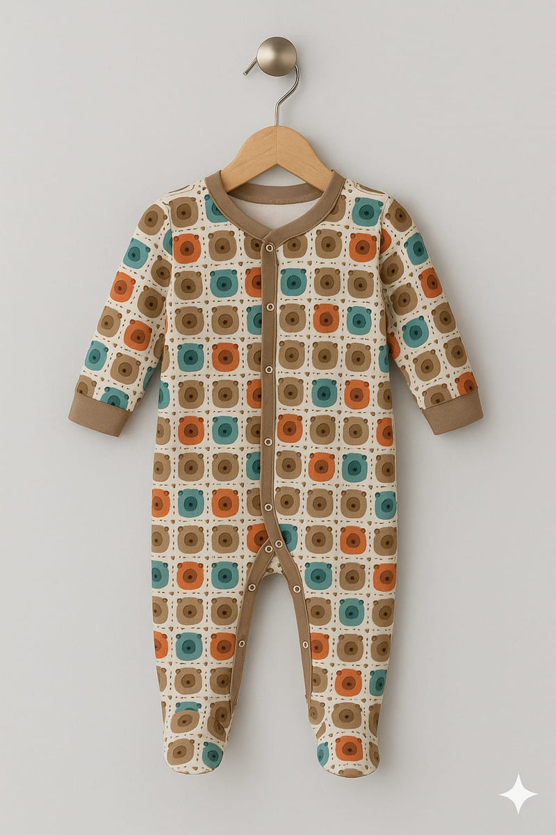 Mini Checks -Baby Full Jumpsuits