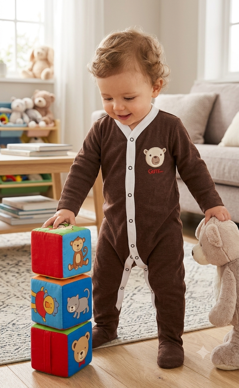Brown teddy 🧸 Baby High quality jumpsuit