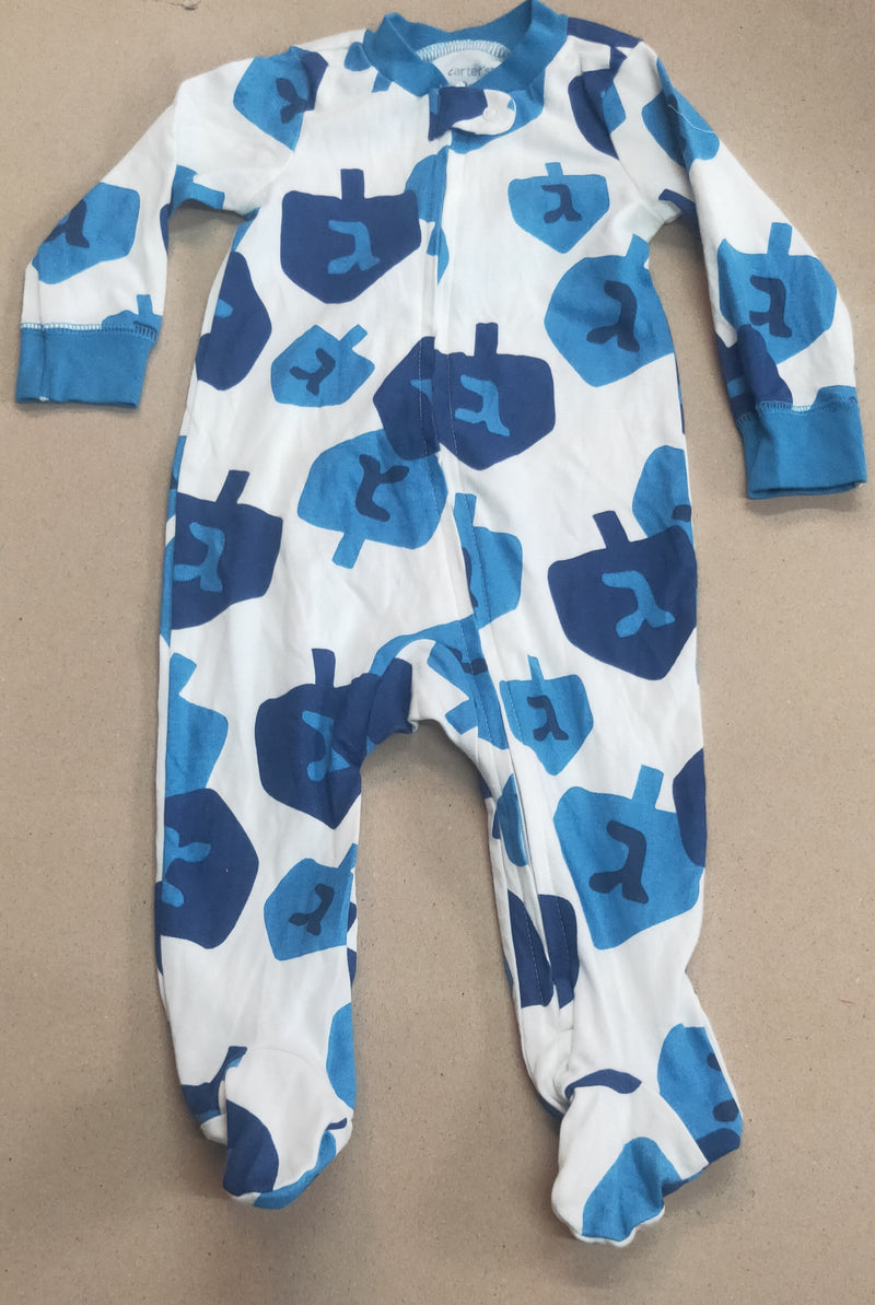 White with dark blue with shoe (zipper)- Baby high quality jumpsuit