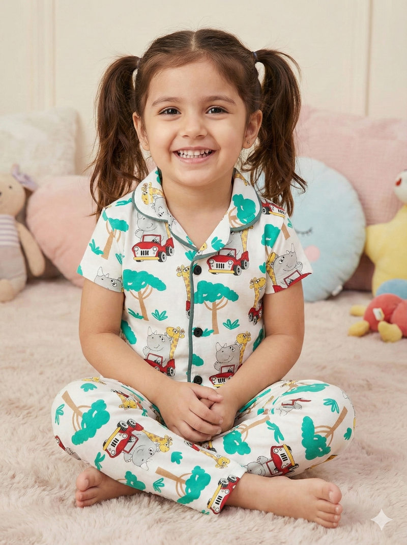 Grey Sunflower - Kids Collar TREES