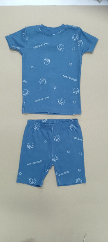 Cricket  ball -Baby Shorts Set