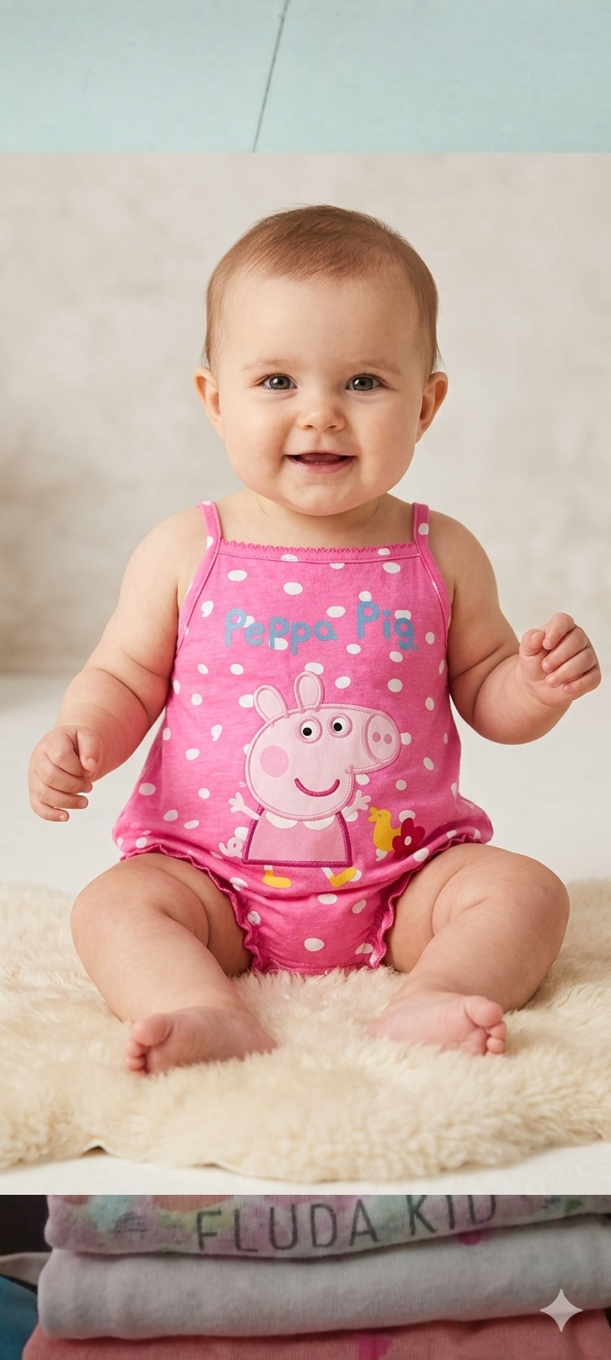 Peppa pig- Baby Romper