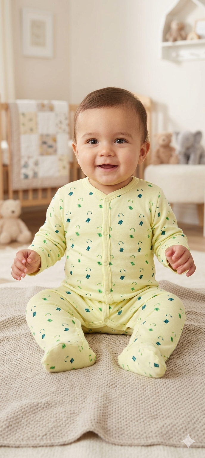 Head phone -high Quality Baby Jumpsuit