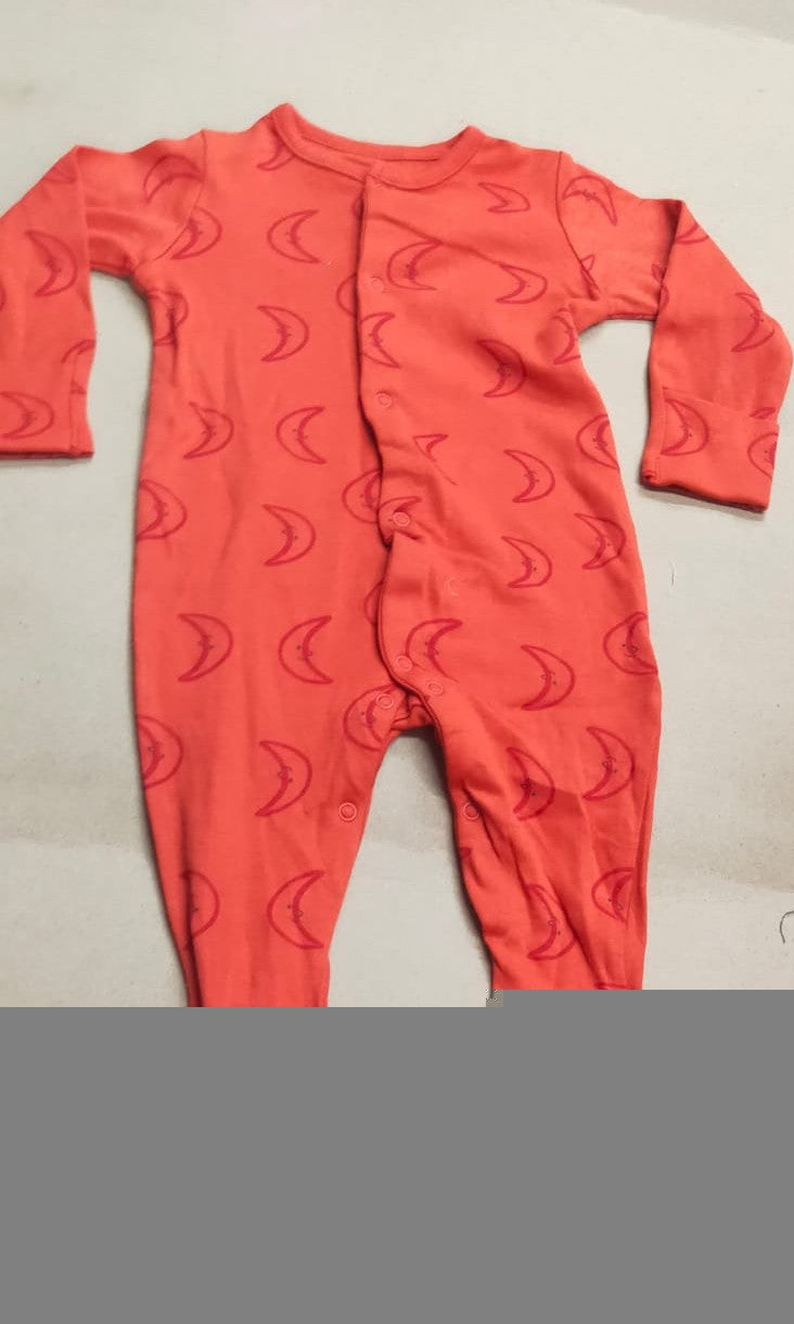 Orange moon -Baby high quality jumpsuit