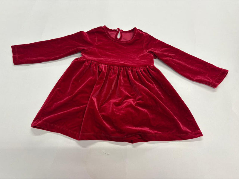 Red - full sleeve onesies frock