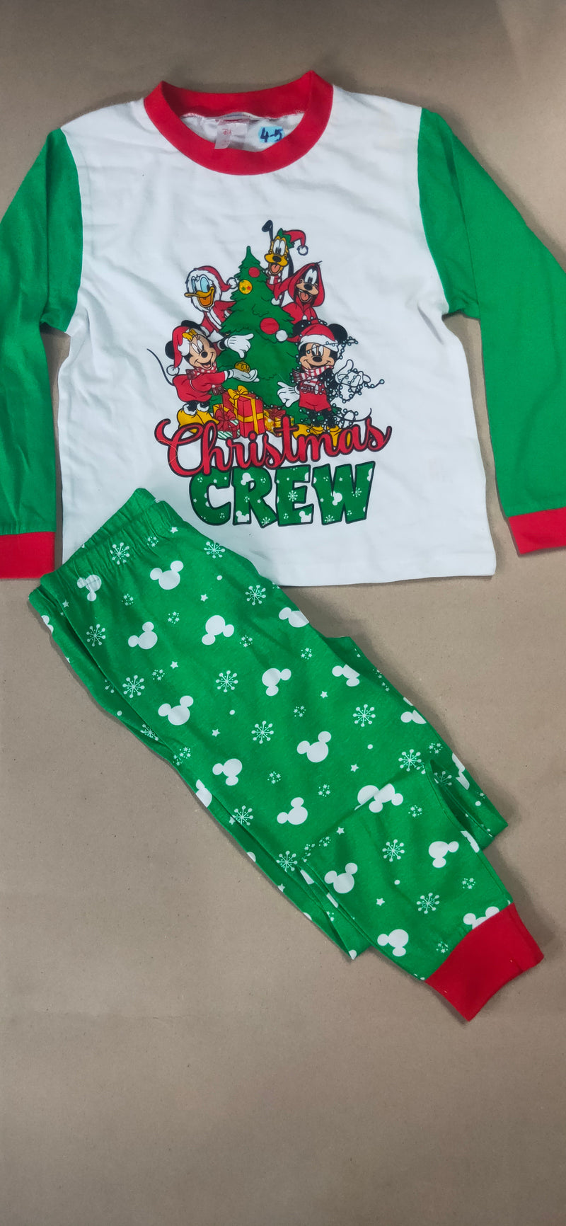 Christmas crew-Full Sleeve Pajama Set