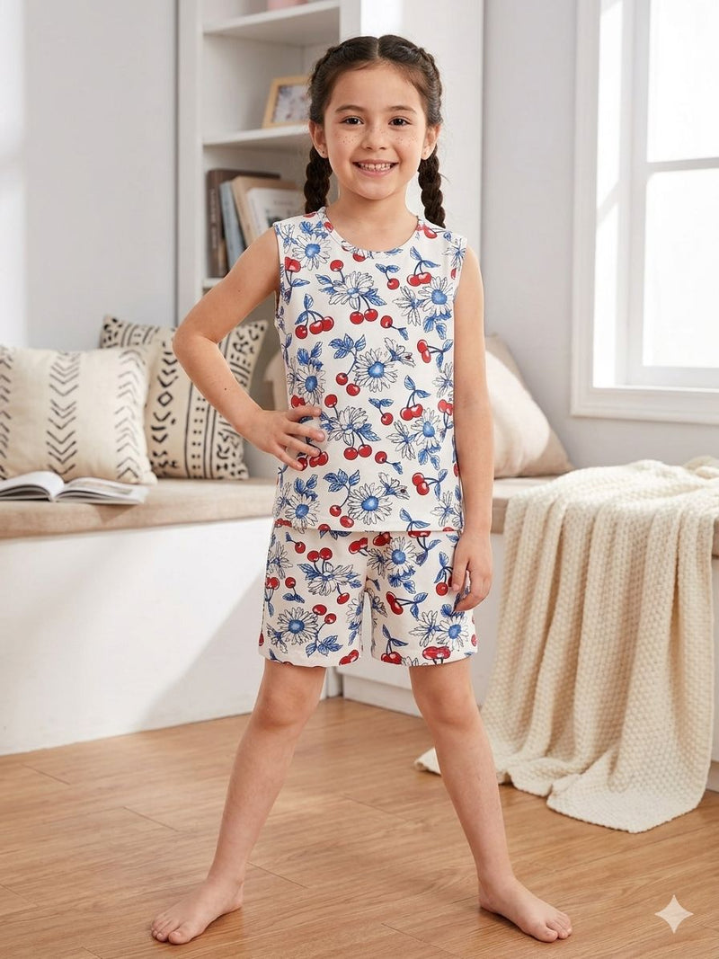 Cherry 🍒 Sleeveless co-ords