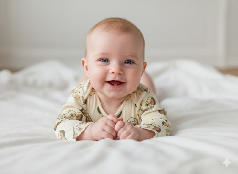 Yellow siba- Baby Romper