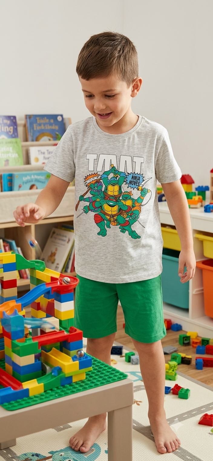 Kids half Sleeve shorts Set