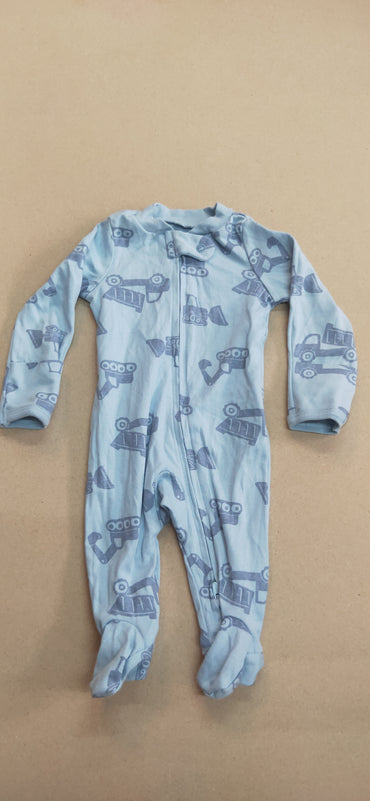 Blue JCP with shoe (zipper)- Baby high quality jumpsuit