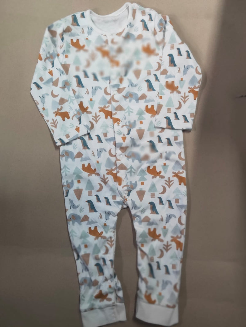 White elephant 🐘,dear 🦌, penguin 🐧 Baby high quality jumpsuit